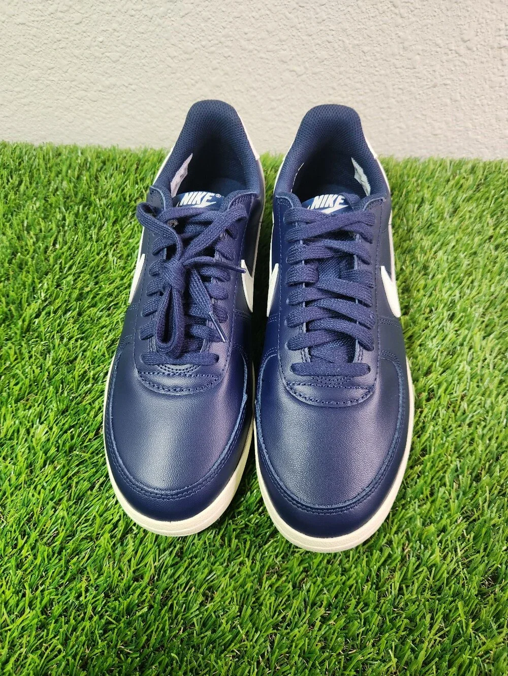 Nike Field General Leather Midnight Navy Sail Men’s Size 9 IH1343-400